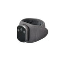 Grey cloth hand massager with Type-C charging port for wrist ankle knee neck physiotherapy