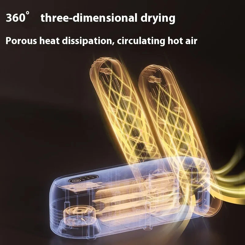 D4 automatic shoes dryer machine with intelligent timer for footwear drying
