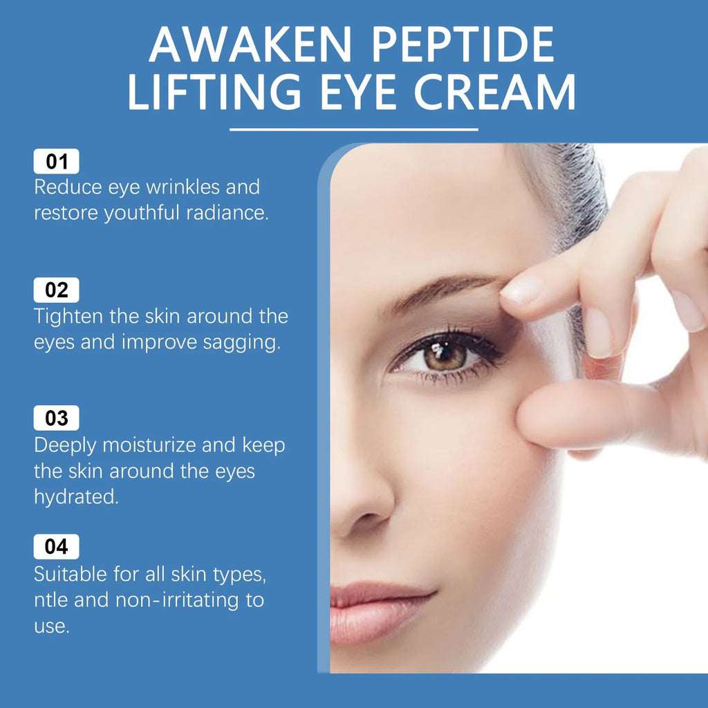 15g tube of collagen firming eye cream for skin around eyes