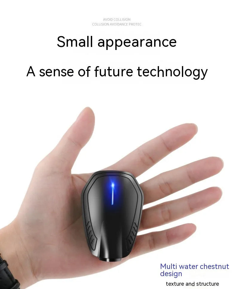 Bright black car atmosphere light laser projector with ABS plastic housing and universal vehicle fitment