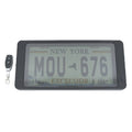 American standard iron license plate frame, 36 x 17cm, with wireless atomization, single frame