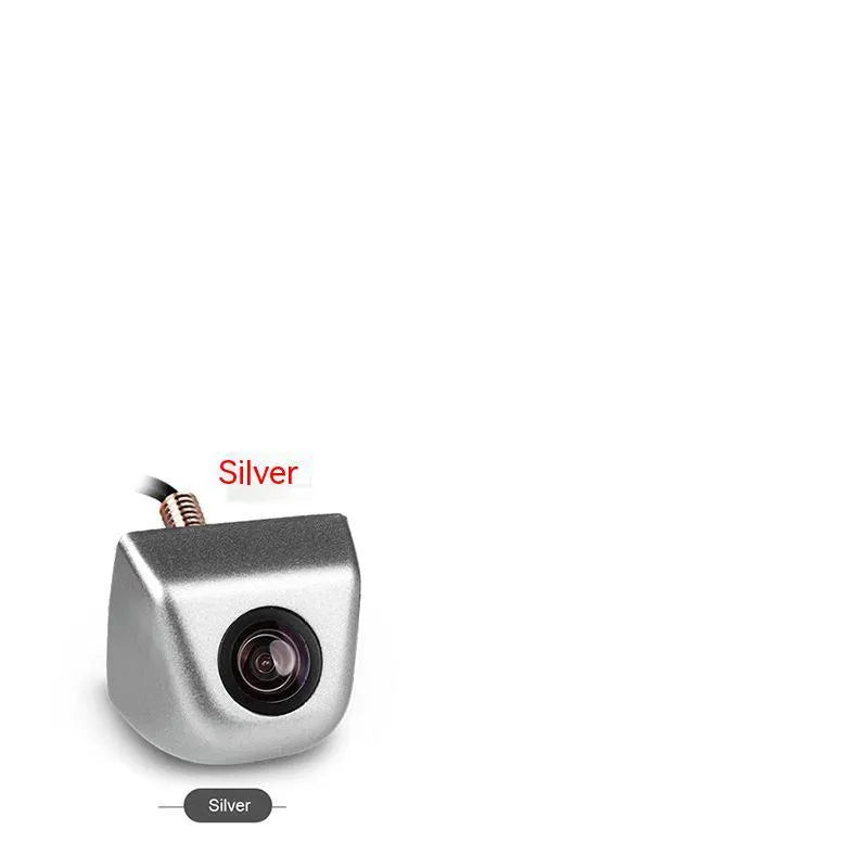 Screw plug-in HD car night vision waterproof rearview camera with metal shell in black finish