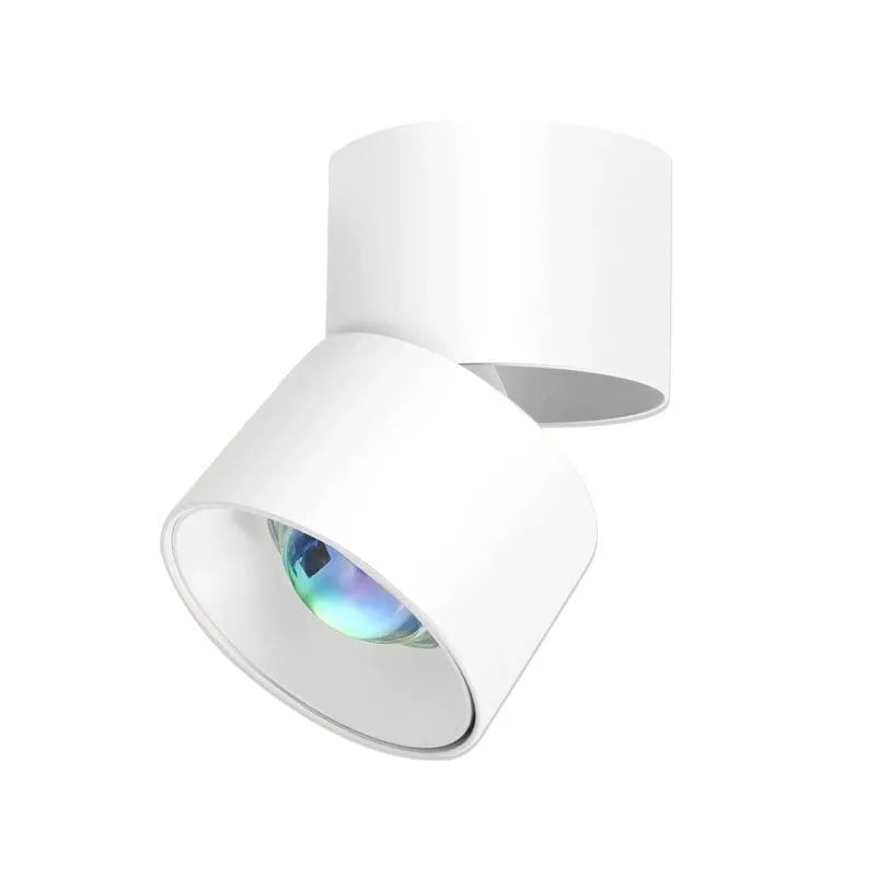 Sunset light wall spotlight with aluminium shell, 220V switch control, open-mounted or embedded 65-80mm fitting