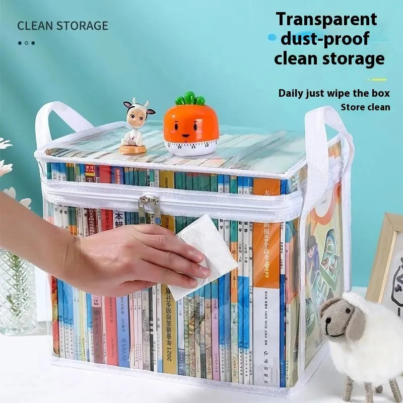 Large foldable water buggy bag with transparent side panels in black or white, showing 24-litre capacity
