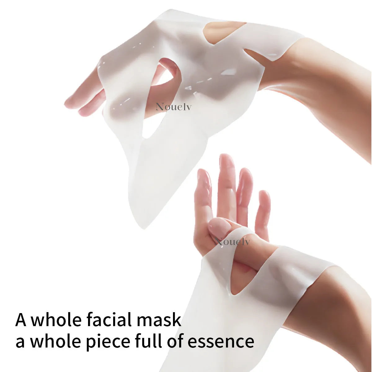 Collagen layered patch mask four-piece set with 34g serum for all skin types