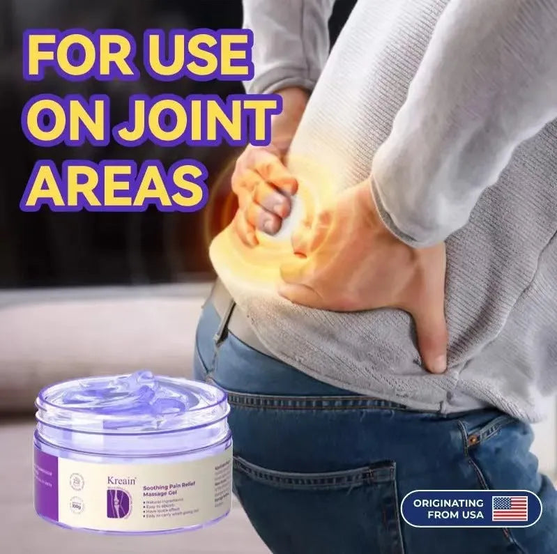 100g tube of Joint Pain Care Gel with menthol and camphor for temporary relief