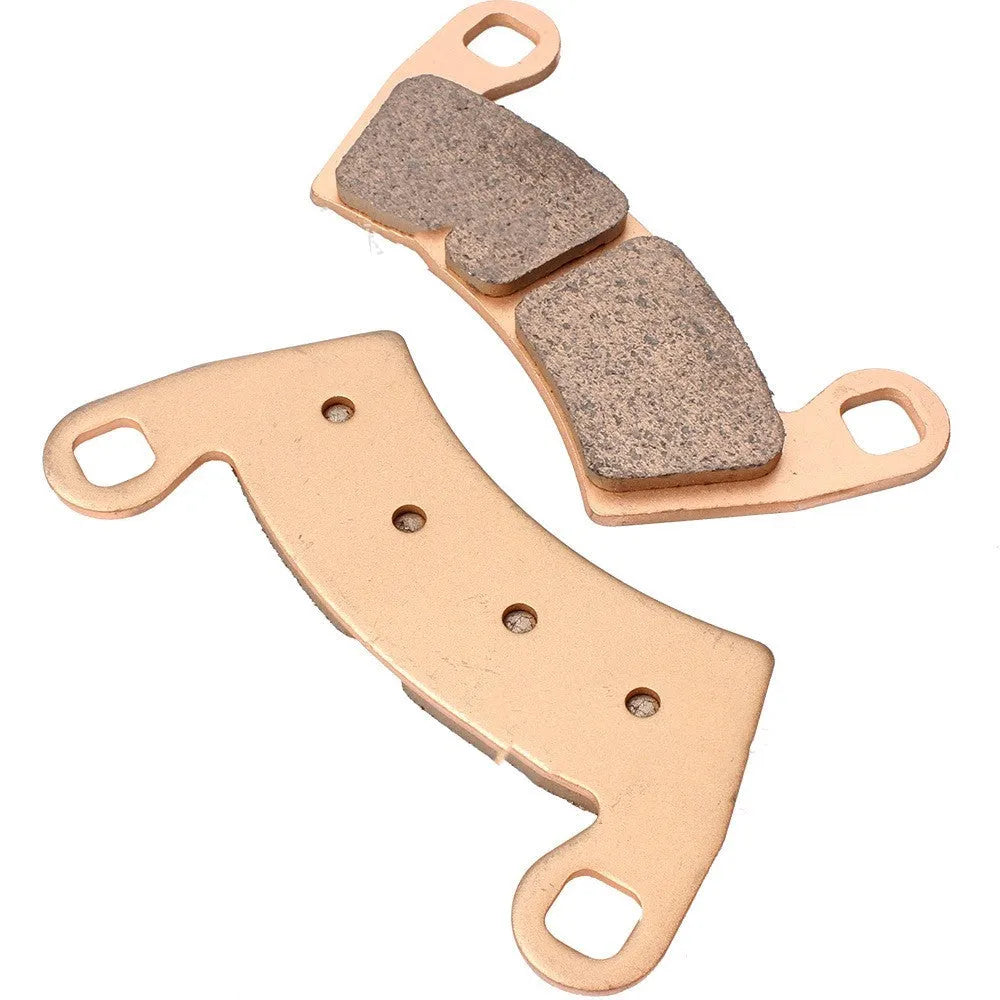 Sintered Brake Pad FA452 Explorer for Polaris ATV and UTV models, showing metallic compound construction
