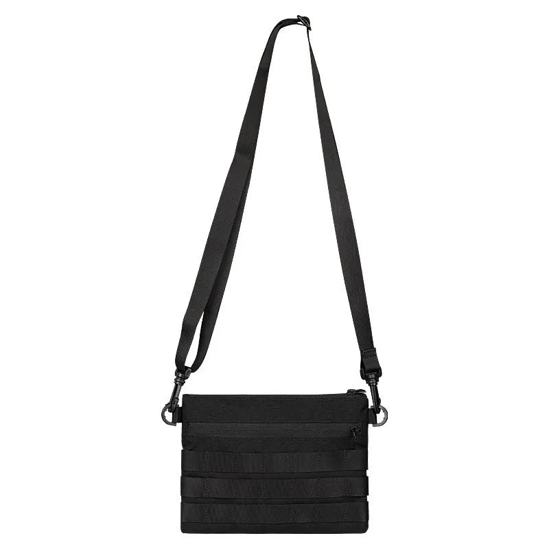 Black Oxford cloth portable outdoor kit with 18cm by 3.5cm dimensions for outdoor use