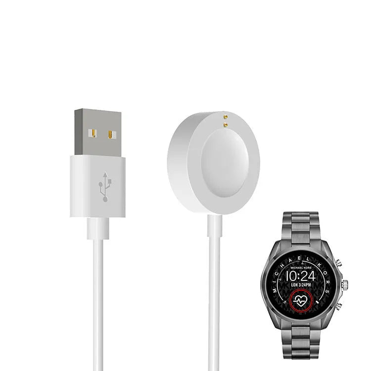 ABS Michael Kors watch charging cable, 8cm x 4cm x 1cm, in Black or White