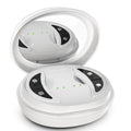 White red light EMS wireless eye and facial massager for dark circle reduction and relaxation