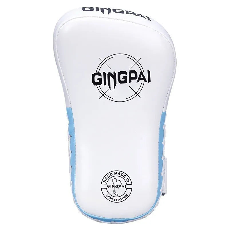 Children's hanging boxing leg target pads for martial arts training in multiple colour options