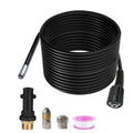 10 metre Teflon dredging pipe with copper-plated top three dredging pipe for high pressure car washing machine and sewer cleaning