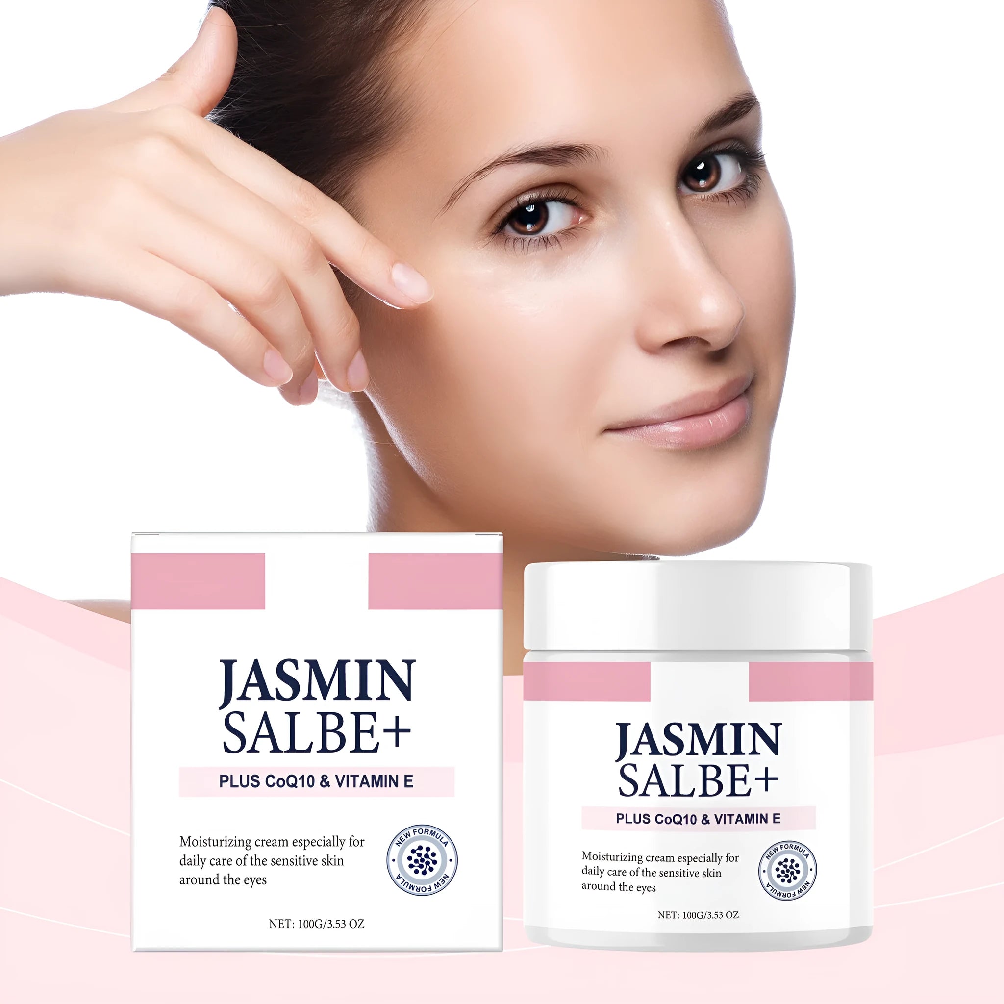 Collagen Light Wrinkle Eye Cream 100g jar for eye area moisturising and fine line care