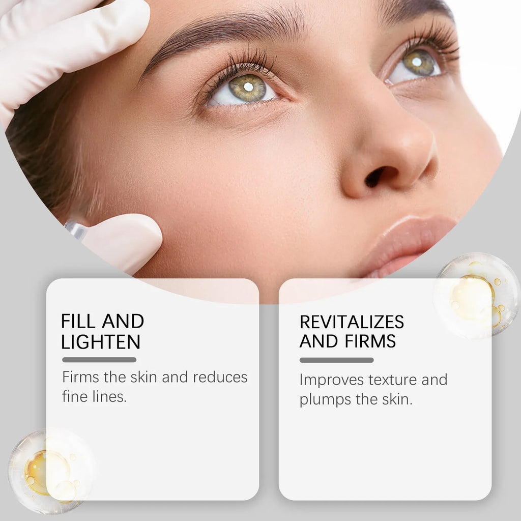 30ml skin tightening essence bottle with collagen and coffee extract formula