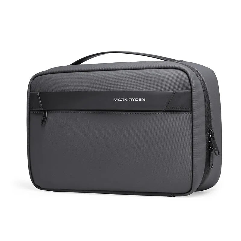 Multi Functional Wet Dry Separation Multi-layer Storage Bag in elegant black with 20L capacity and Oxford cloth exterior