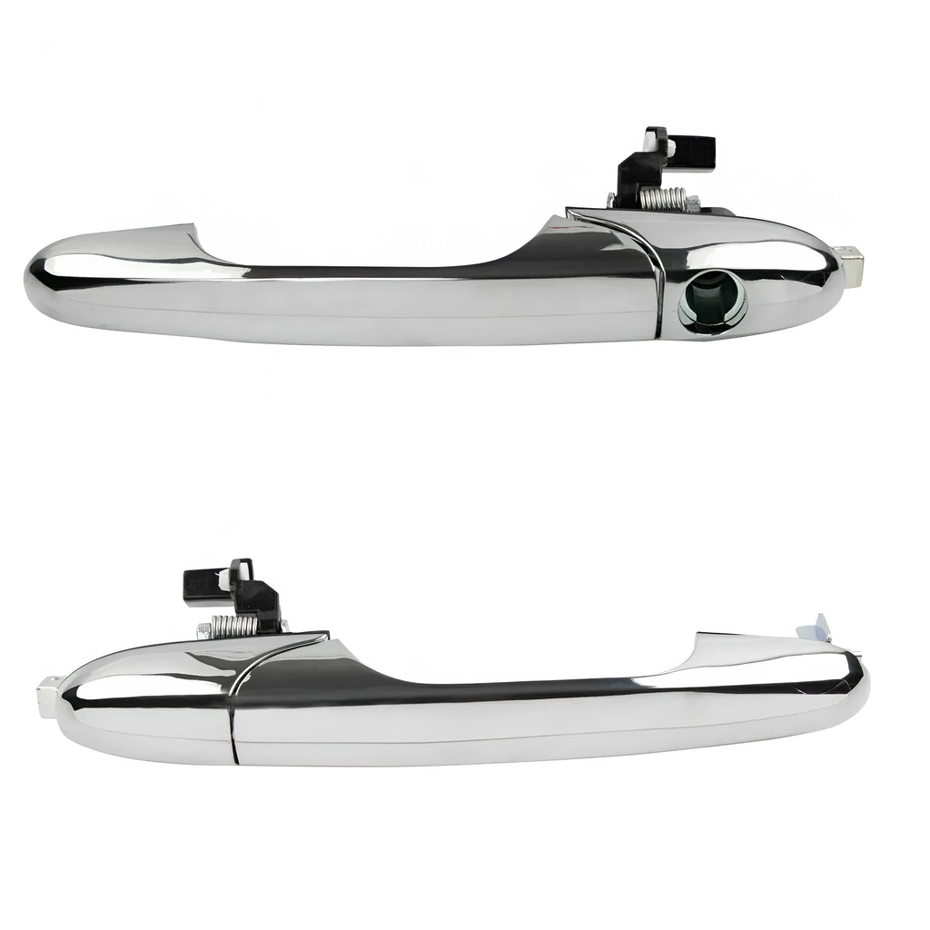 Fiat 500 car door handle replacement part measuring 16.2cm by 8cm by 7cm