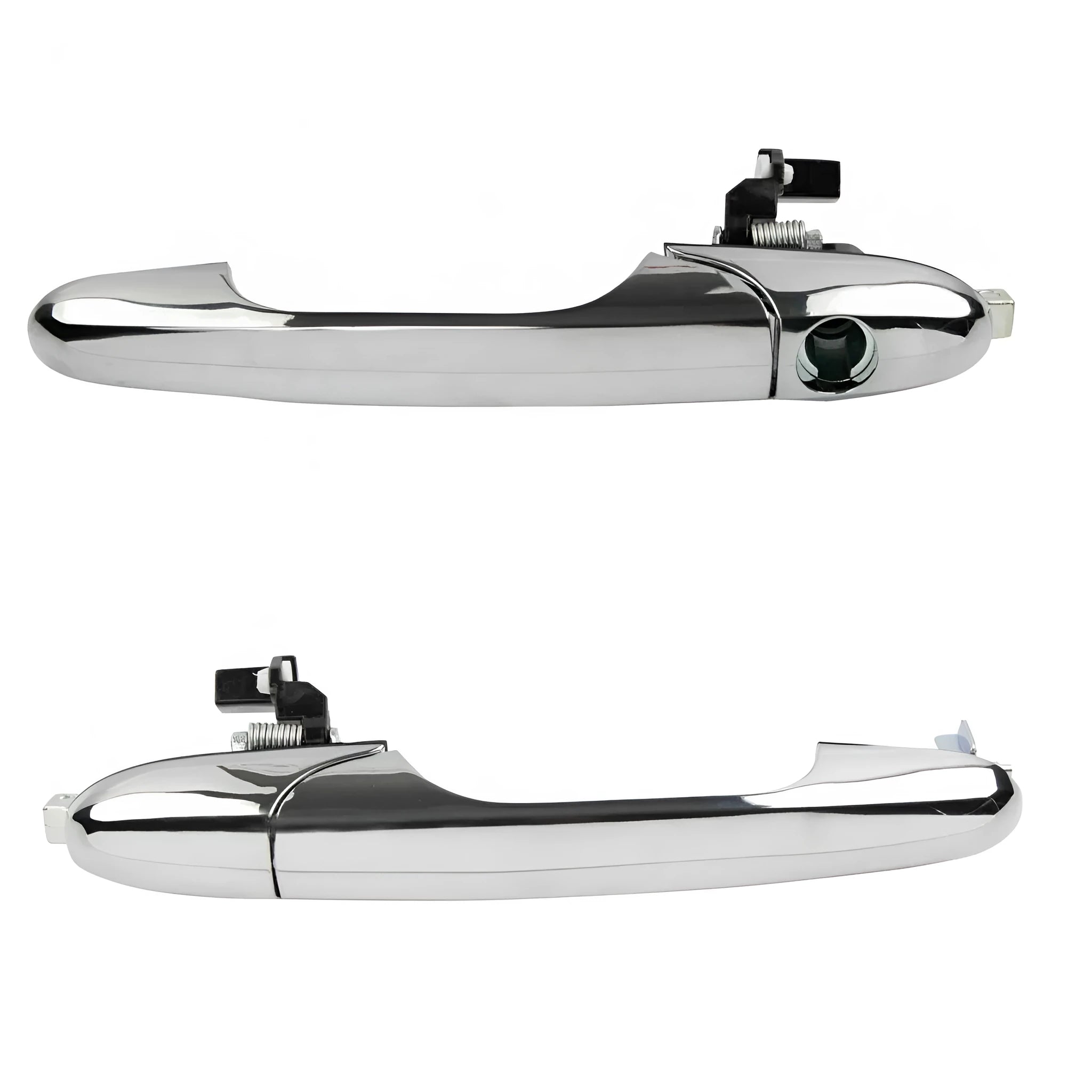 Fiat 500 car door handle replacement part measuring 16.2cm by 8cm by 7cm