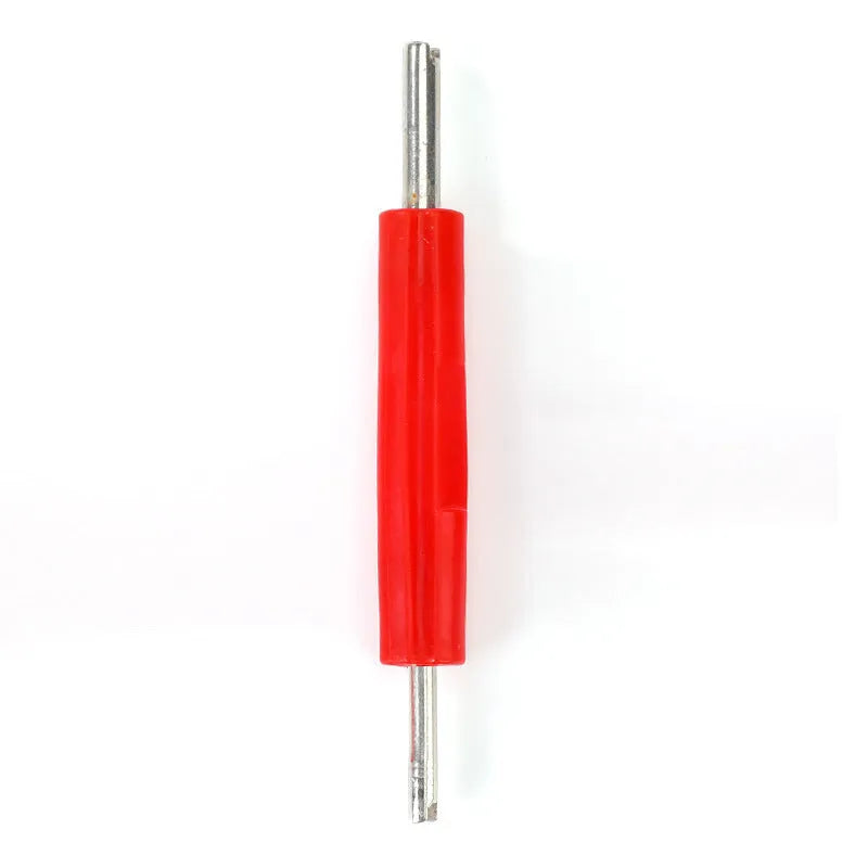 Aluminium alloy single-head valve wrench for hexagonal and square fittings in three colour style options