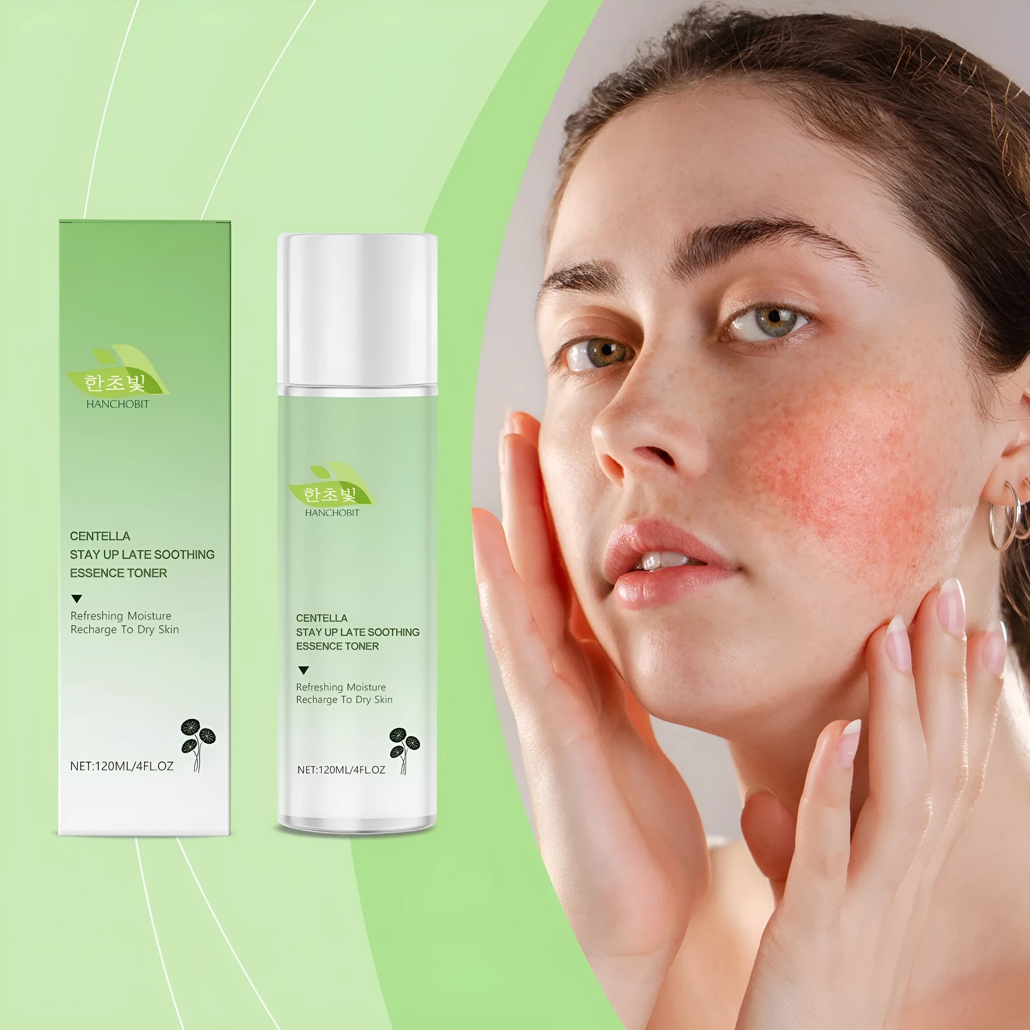 120 ml bottle of Centella Asiatica Soothing Fortyfing Lotion essence water.