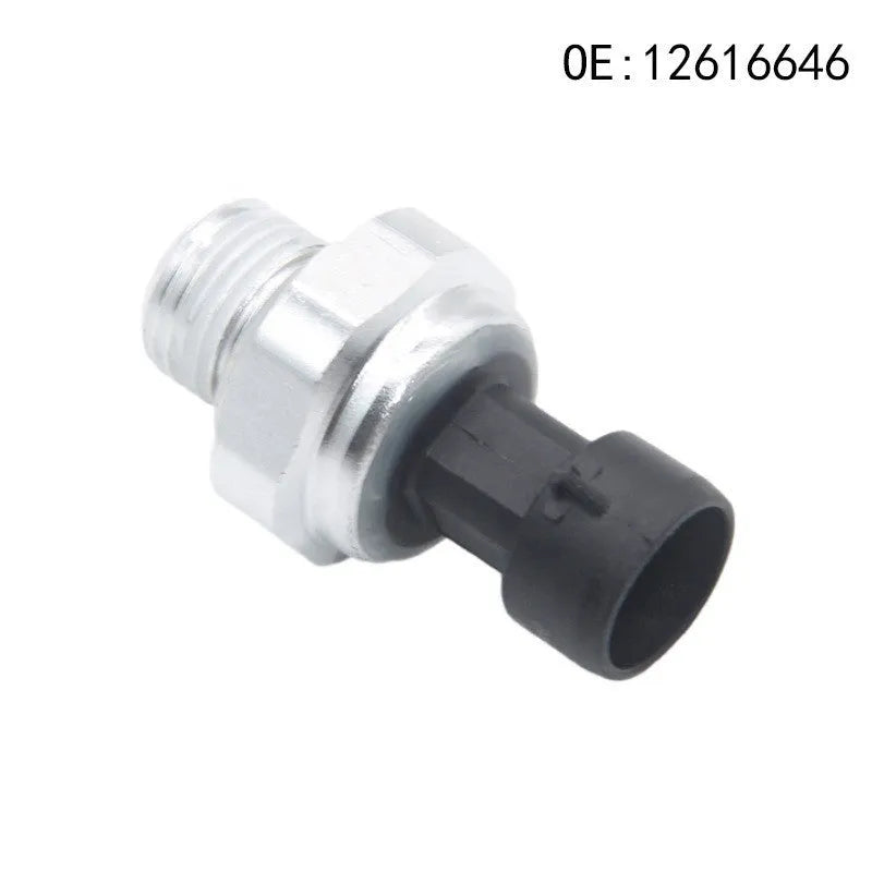 Silver metal fuel pressure sensor with model numbers 12616646 12677836 D1846A visible