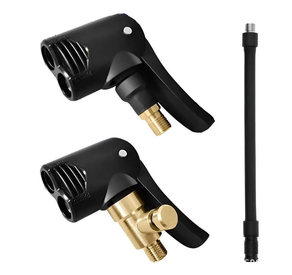 Vehicle air conversion inflatable chuck with 220W power and USB charging port