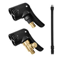 Vehicle air conversion inflatable chuck with 220W power and USB charging port