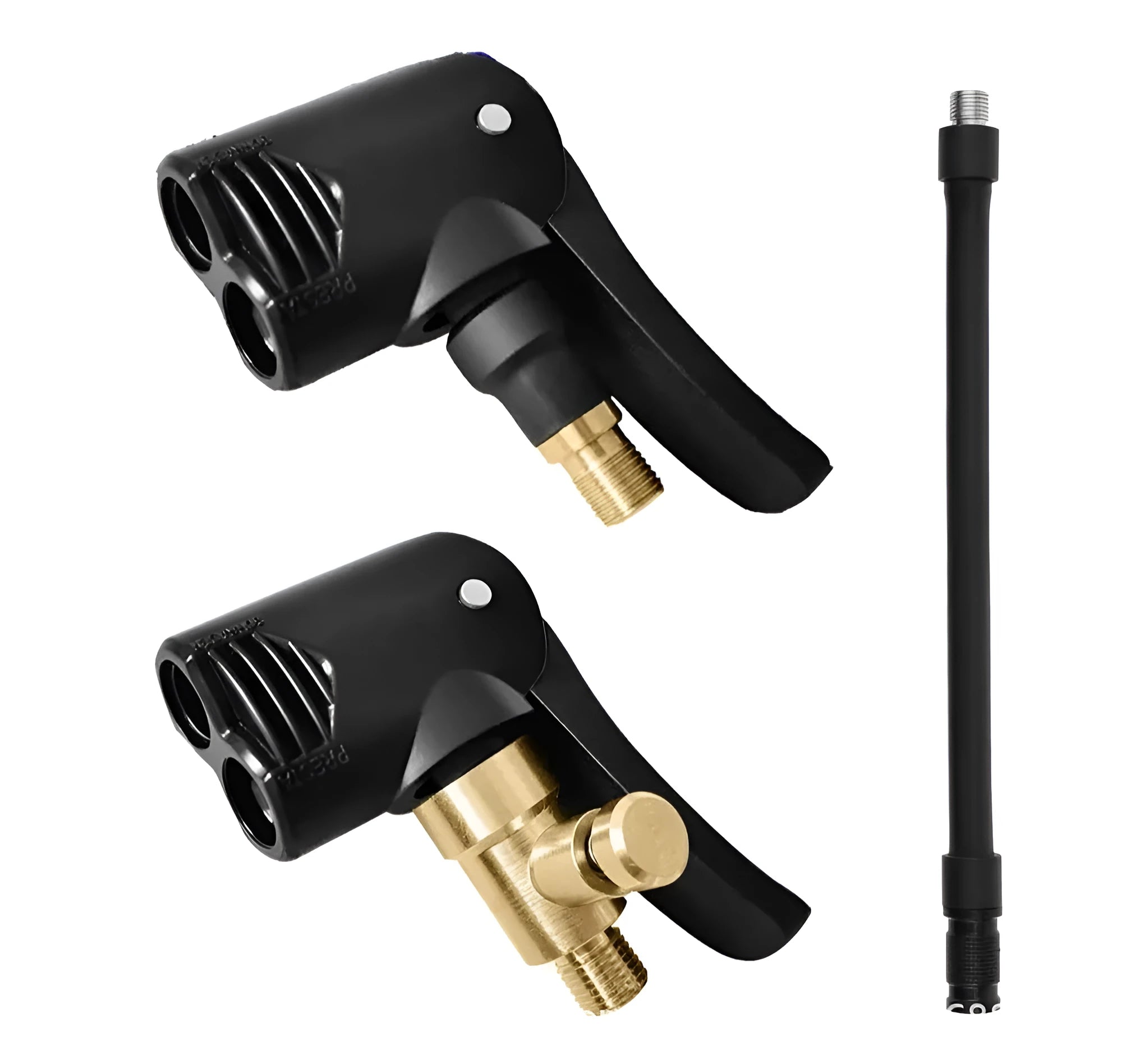 Vehicle air conversion inflatable chuck with 220W power and USB charging port