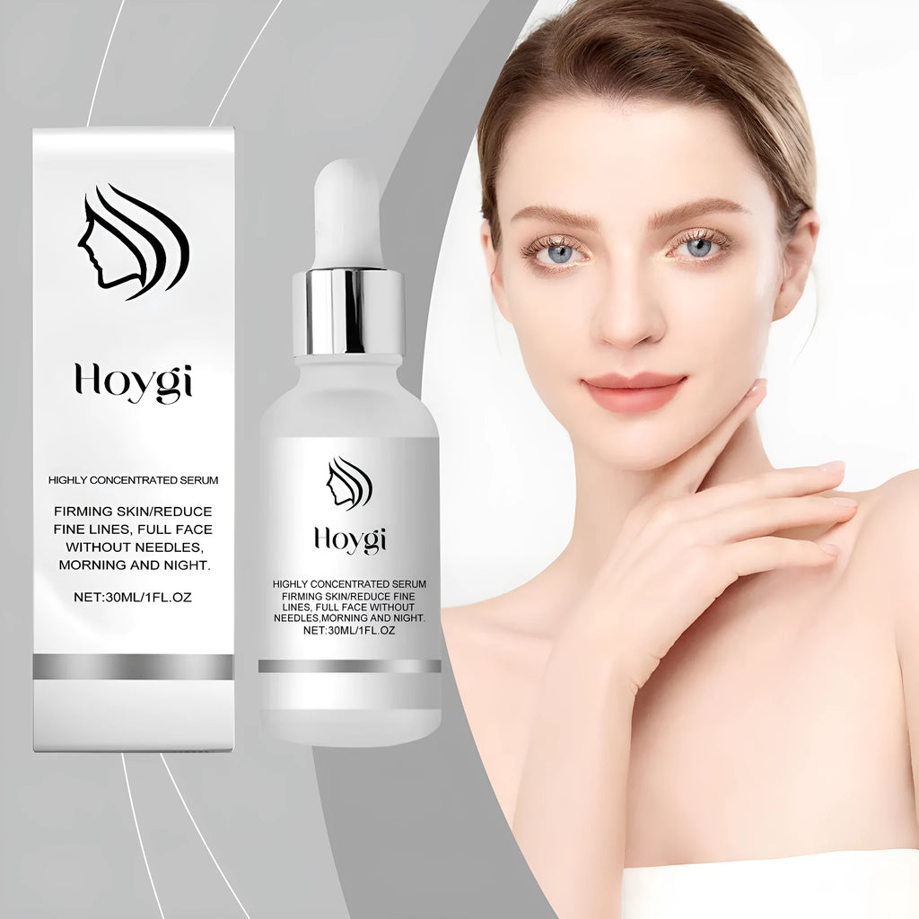 30ml skin tightening essence bottle with collagen and coffee extract formula