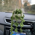 Car rearview mirror pendant decoration in simple style measuring 22cm by 7cm