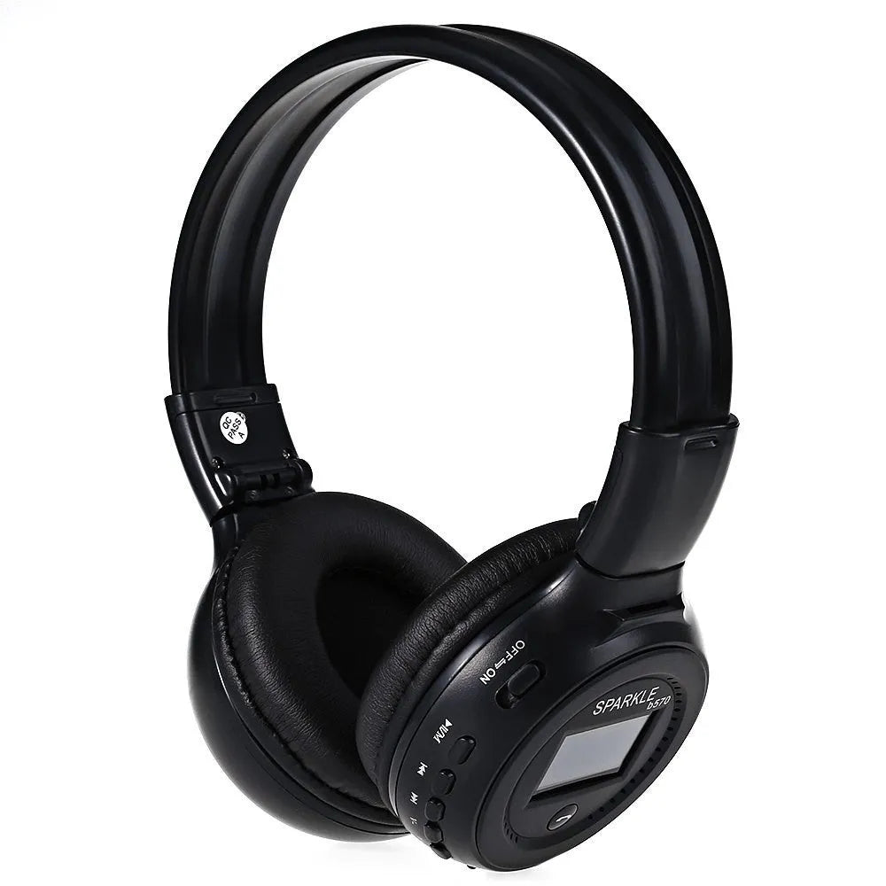 Fanatic B570 wireless Bluetooth headband headphones in multiple colours on a white background.