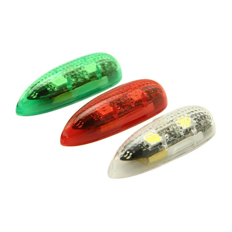 V3 wireless charging waterproof navigation light for scale models with 43mm size and LED colours