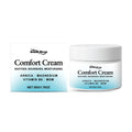 Gentle hydrating moisturising cream in 50g container with active ingredients for skin care
