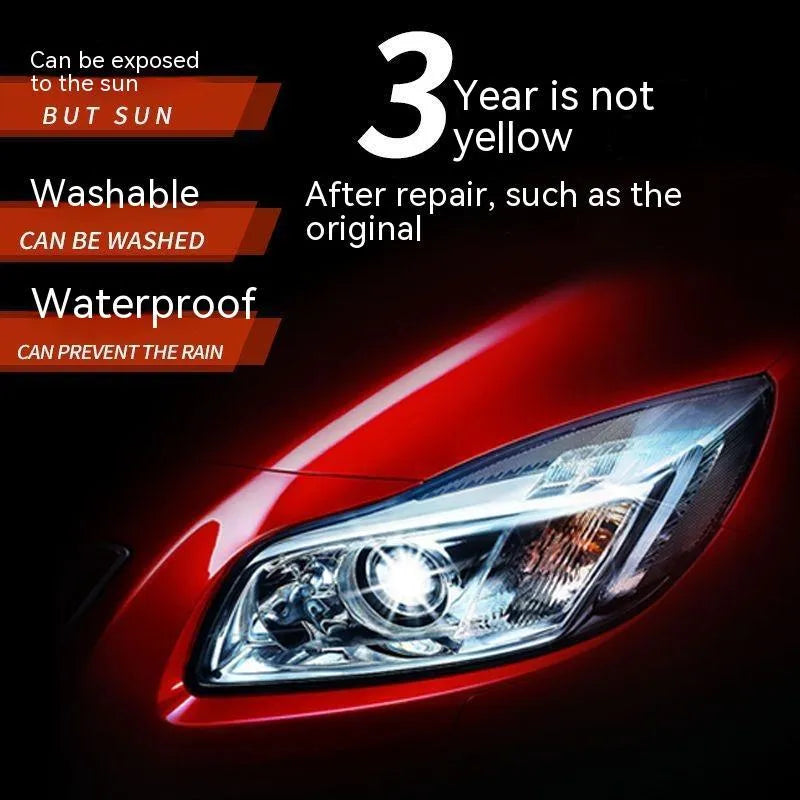 100ml bottle of car headlight repairing liquid for plastic headlight restoration and oxidation removal