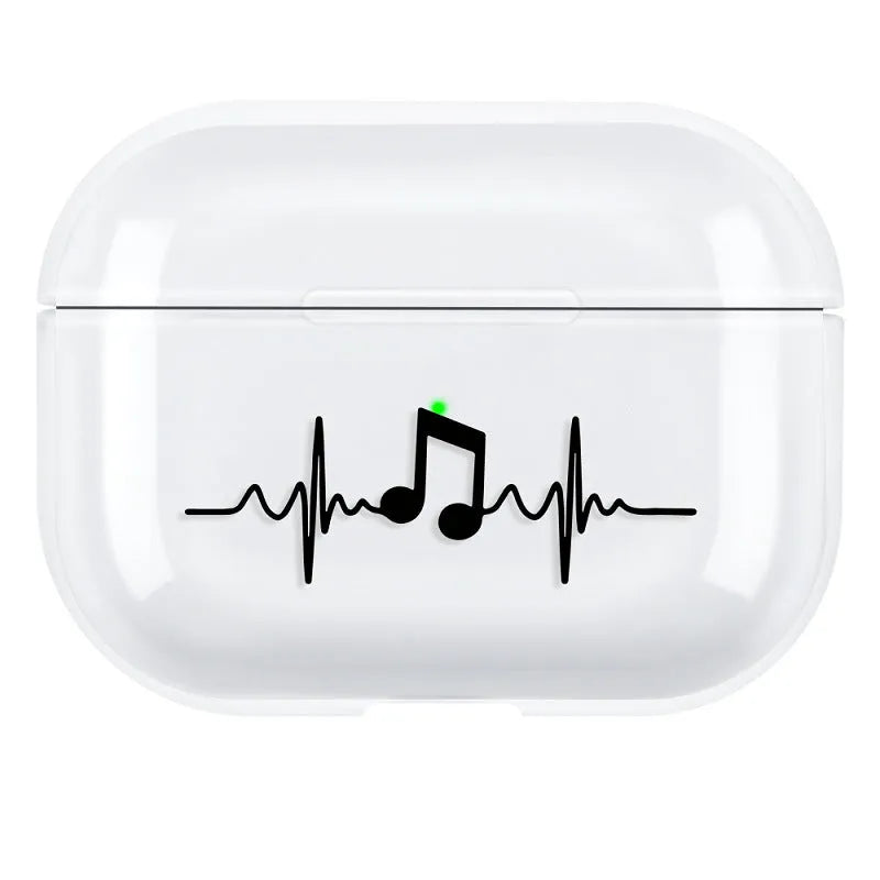 AirPods Pro 3 hard PC protective shell back cover case in a solid colour.