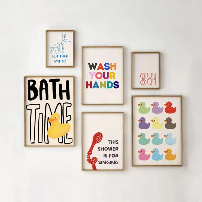 Frameless canvas decorative painting in modern simplicity style showing size options 20×30cm to 50×70cm