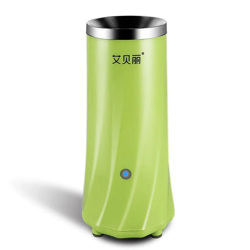 Beige multifunctional mini breakfast machine with automatic function for compact kitchens