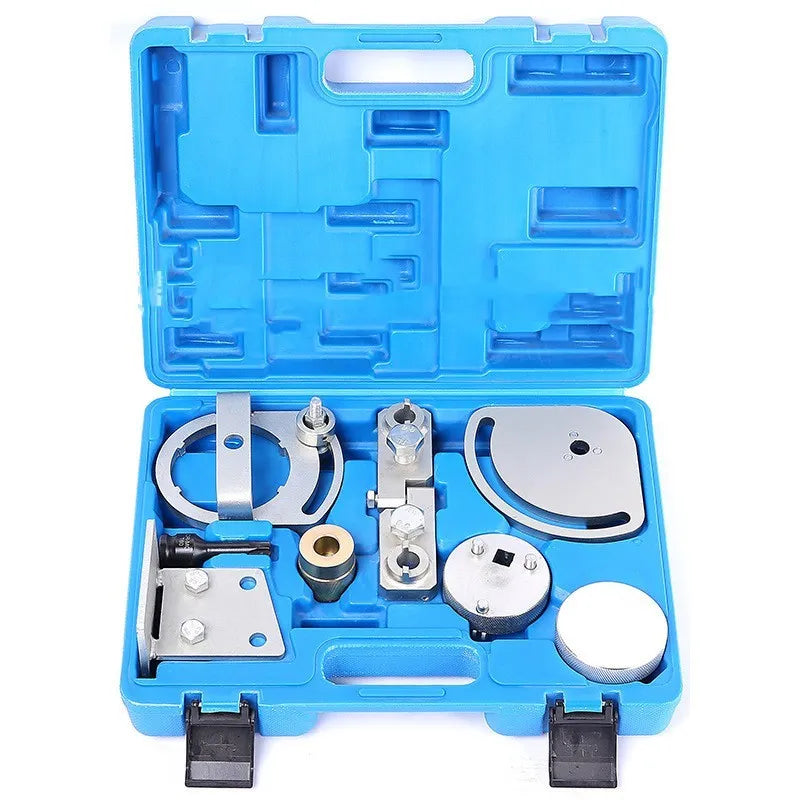 Land Rover Rover 2 Volvo T6 engine timing tool set with 8 carbon steel pieces for camshaft alignment