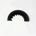 Angle grinder grinding bit bracket holder in black, green, or yellow colour, holding a single bit.