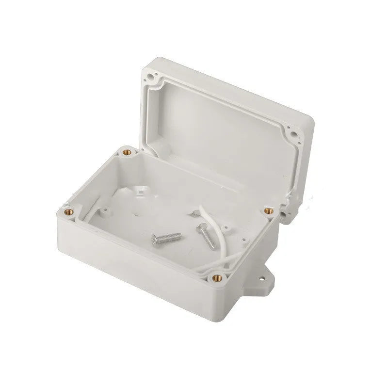 ABS plastic waterproof instrument box measuring 100x68x40mm for monitoring equipment protection