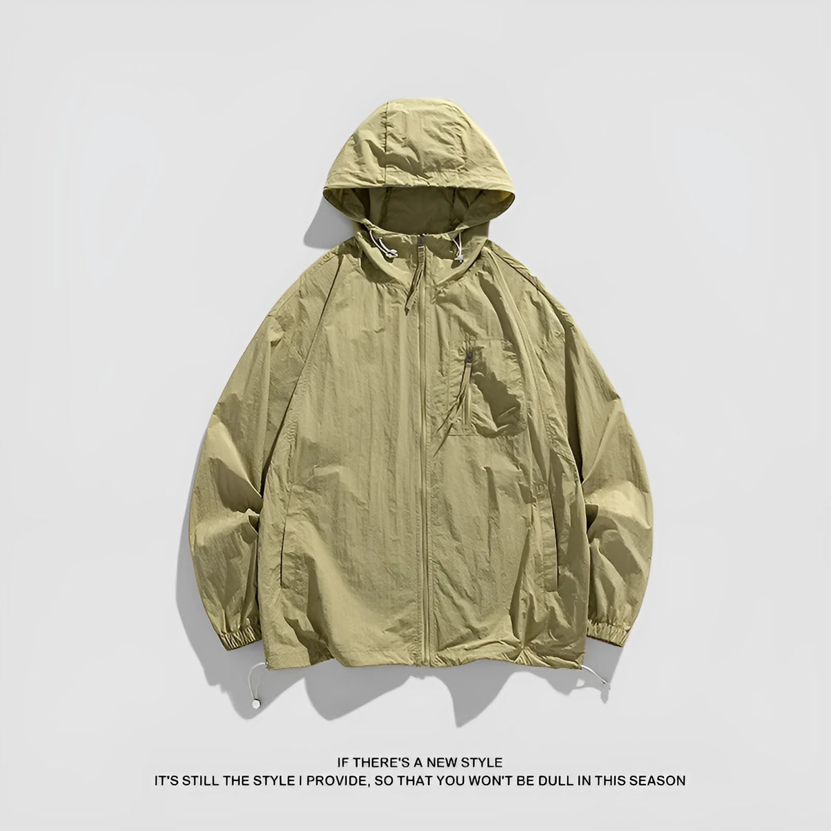 Lightweight Lycra spandex hooded jacket for sun protection in four colour options