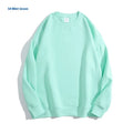 Cotton off-shoulder sweater in loose fit with round neck and long sleeves, available in multiple colours
