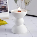 Ceramic aromatherapy candlestick with European romantic simple design in various style options