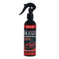 Automotive coating agent spray bottle for car care with quick polishing and water repellent functions