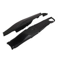 Rear flat fork protection plastic guard for KTM Husqvarna in orange, blue, or black, article 19150038