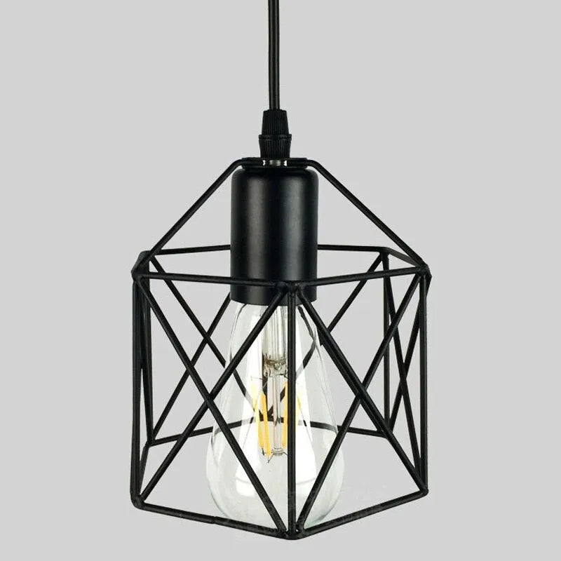 American country style decorative wall light with iron shade measuring 150 by 140 mm