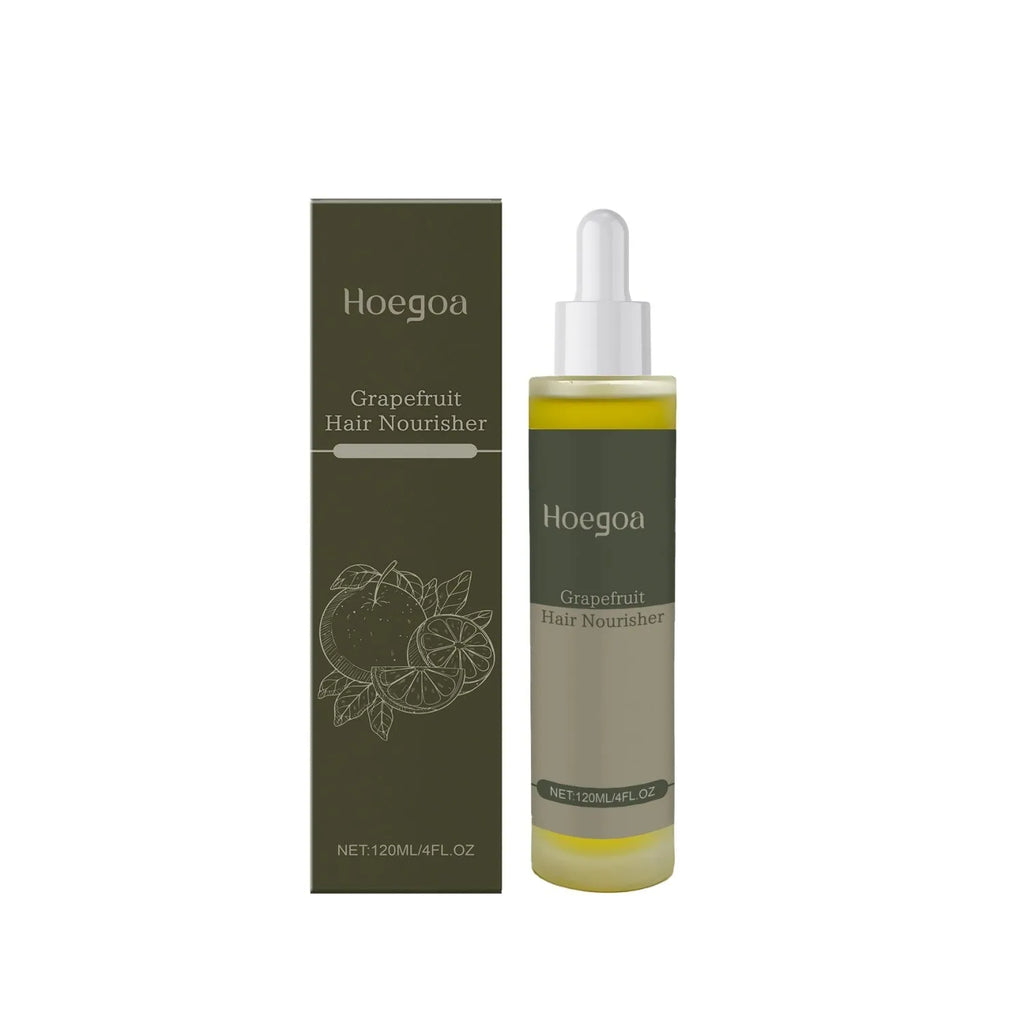 Grapefruit Hair Conditioner bottle with 120ml capacity, showing natural oil ingredients for hair hydration