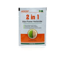 25G pack of concentrated 2-in-1 herbicide with glufosinate and HPPD inhibitor for garden weed control