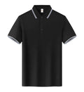 Lapel work short sleeve t-shirt in long-staple cotton available in multiple colours