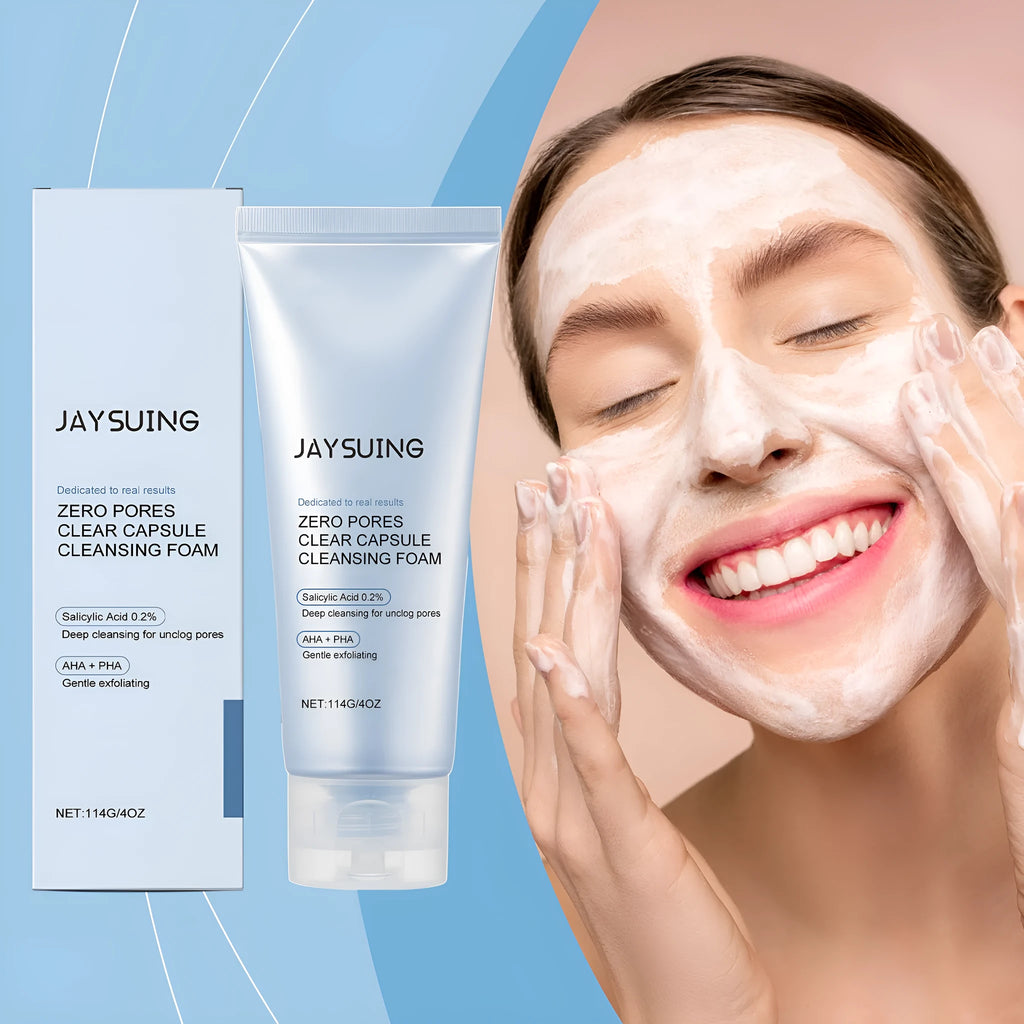 114g tube of salicylate and lactic acid facial cleanser with aloe extract for oily skin