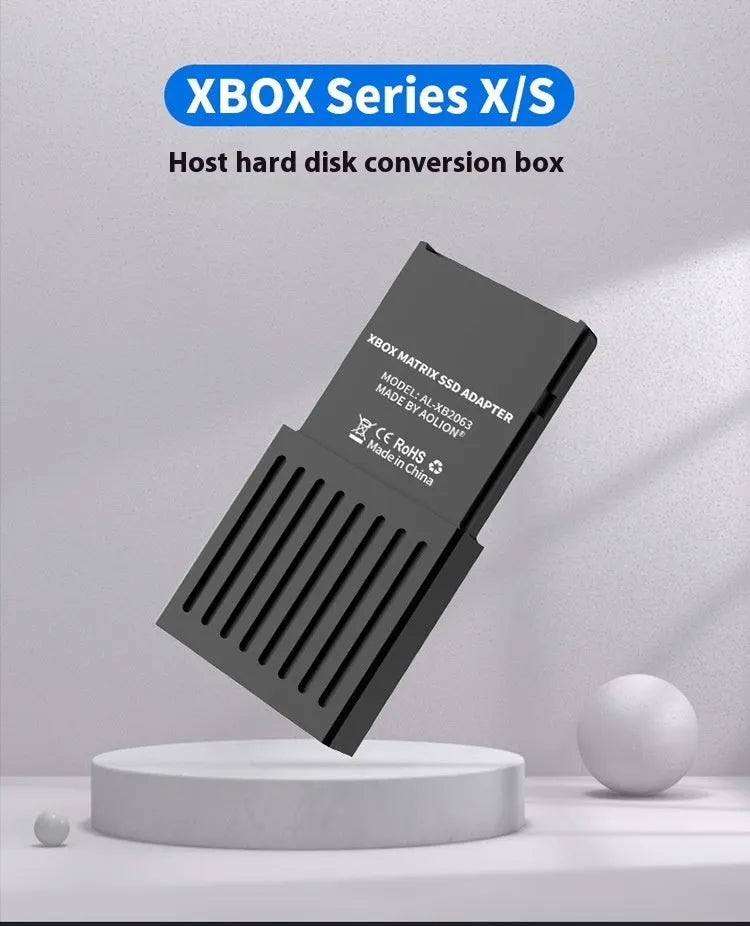 Xbox Series X/S host hard disk switching box with CFexpress to M.2 SSD interface and aluminium alloy housing